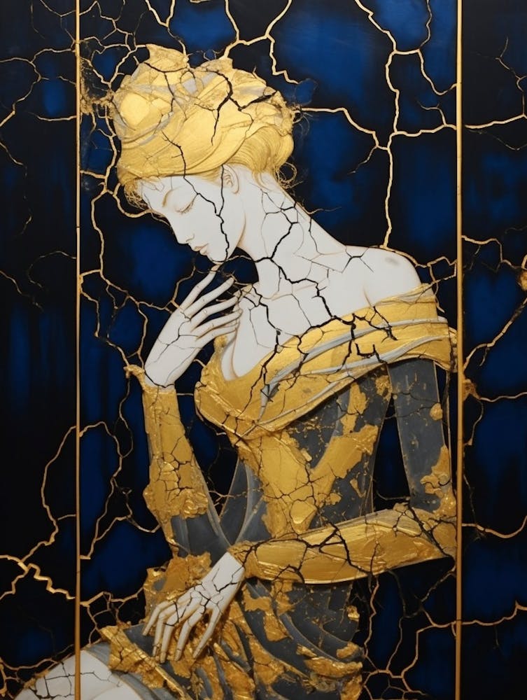 Kintsugi Golden Repair Japanese Style 8