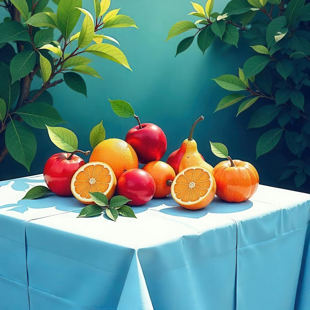 Fruit On A Table