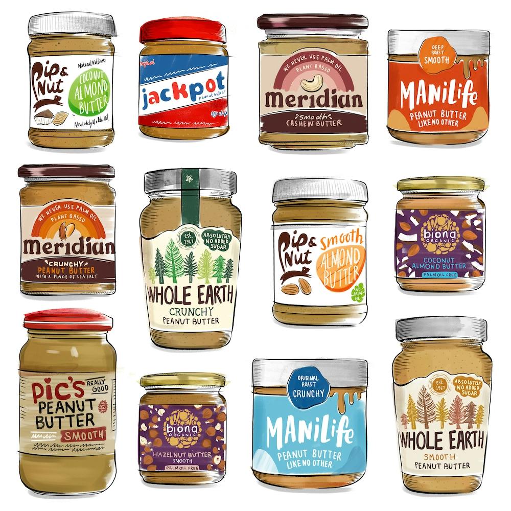 Nut Butters Square