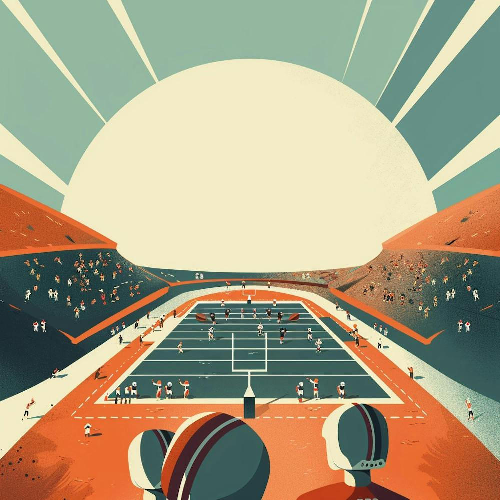 Une Partie de Football Illustration Minimale 1718670768 2