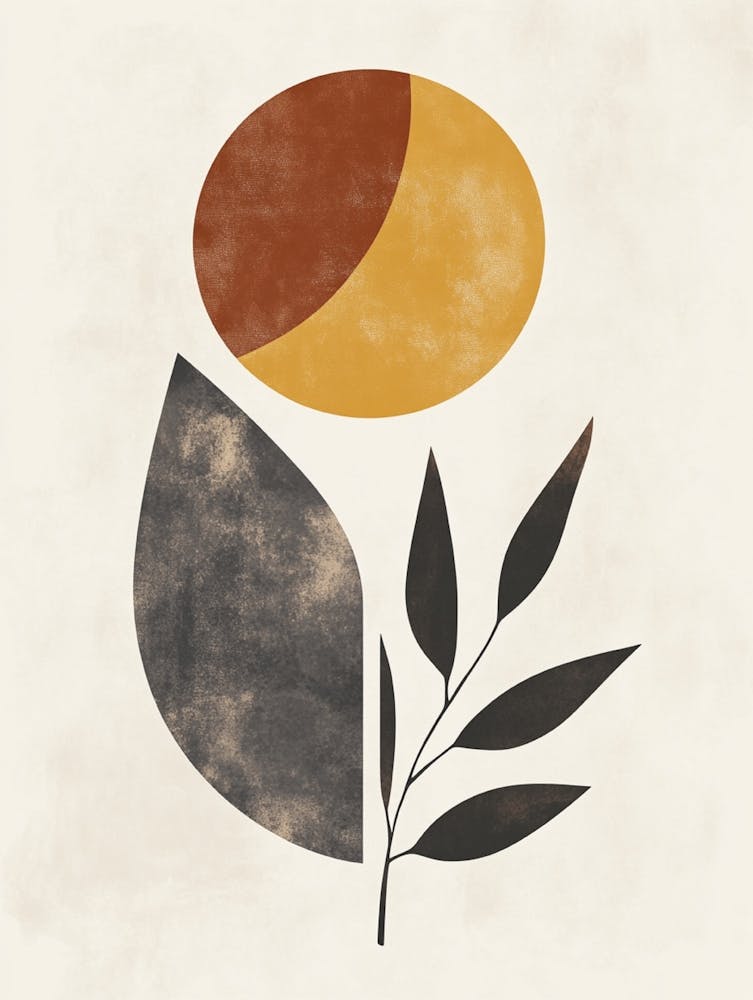 Sun And Leaves