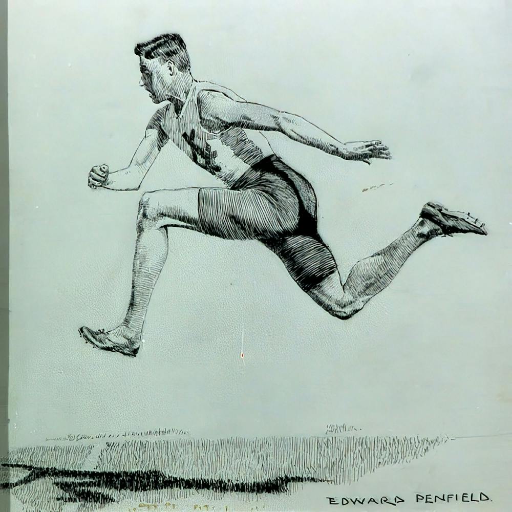 They Re After Me, Edward Penfield