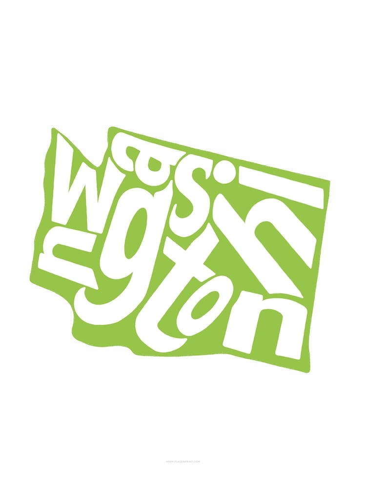 Washington State Typography
