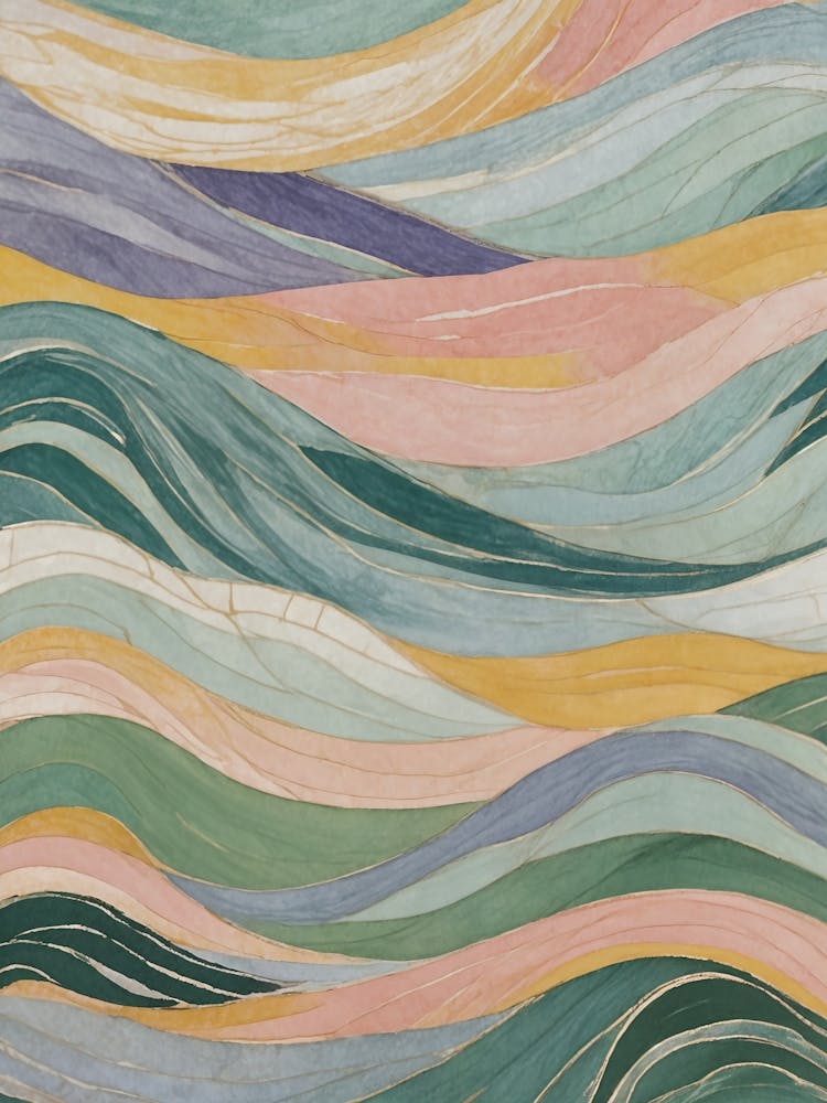 Pastel Wave Whispers