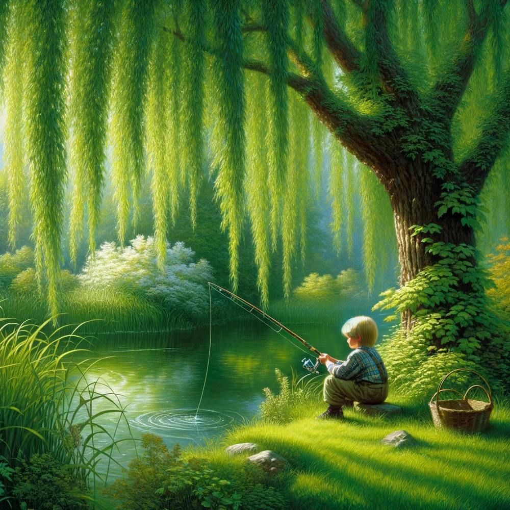 Little Boy Fishing