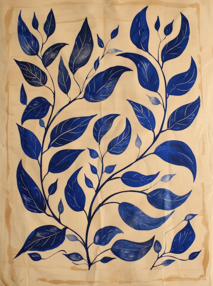 Blue Leaves 13