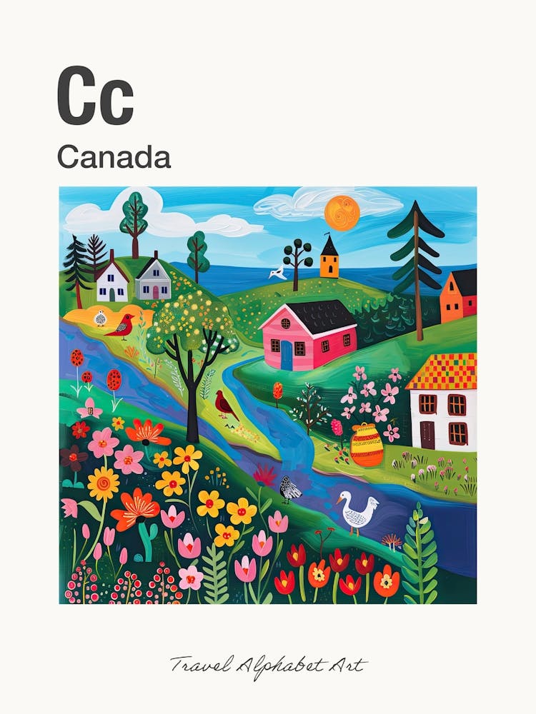 Kids Travel Alphabet  Canada 1