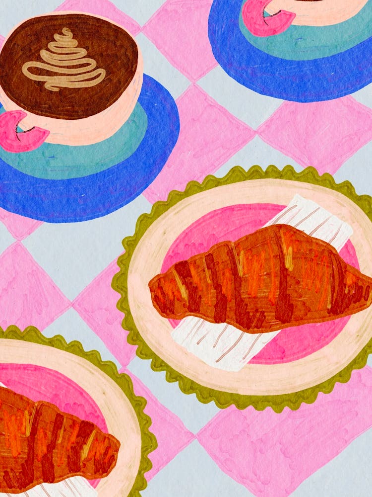 Coffee And Croissants 3