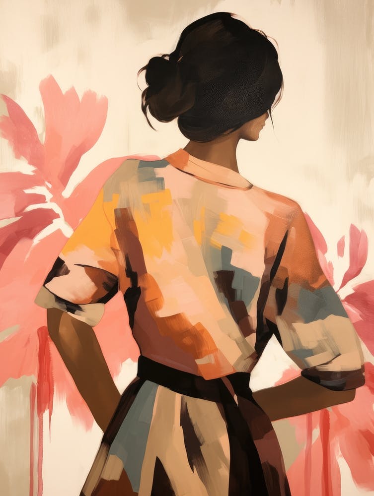 Woman In A Dress