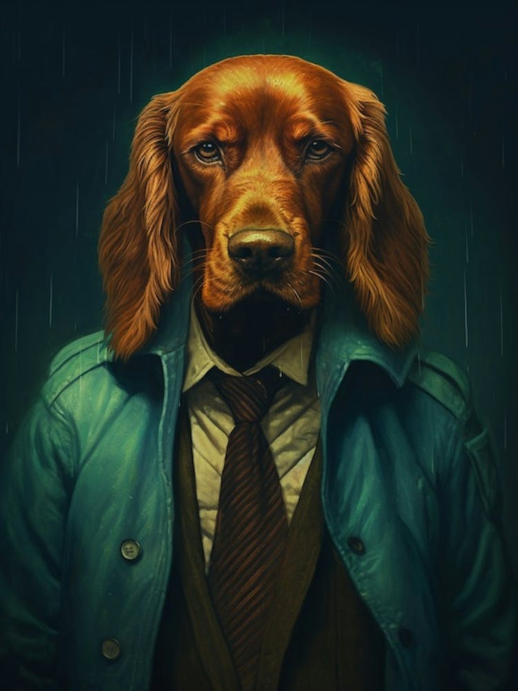 Gangster Dog Irish Setter