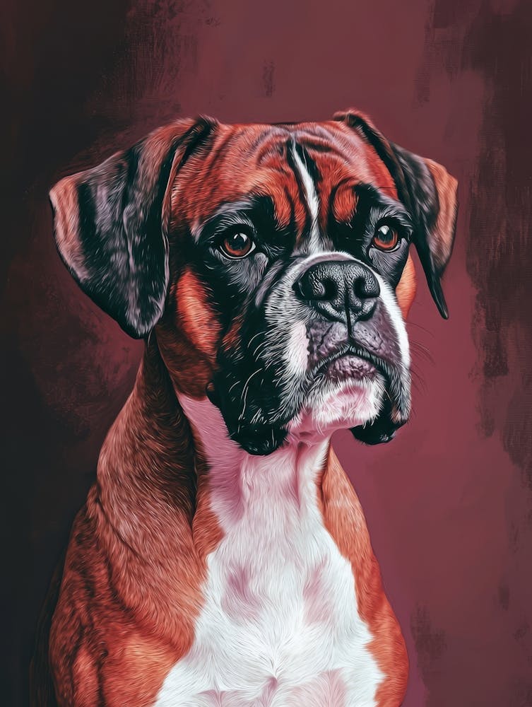 Boxer Canvas Print 2