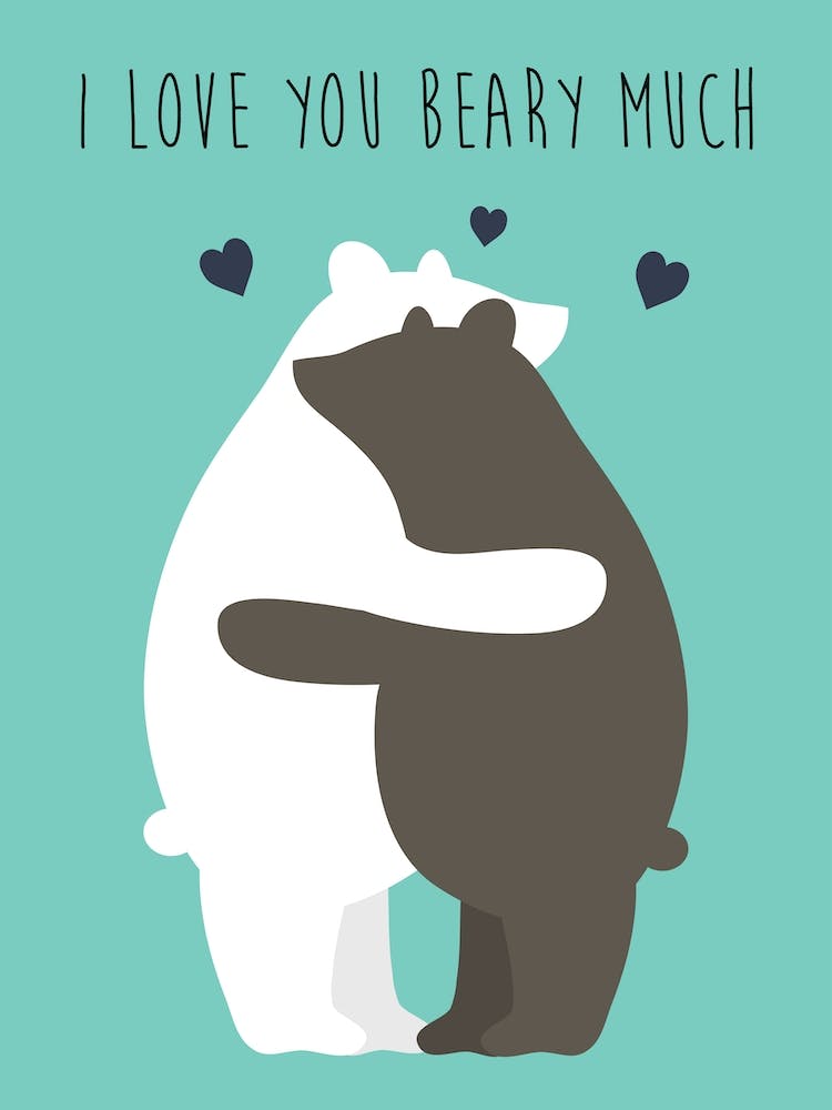 Ich liebe dich bärig sehr