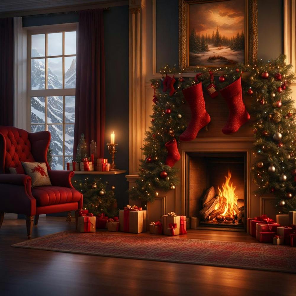 Christmas In The Living Room