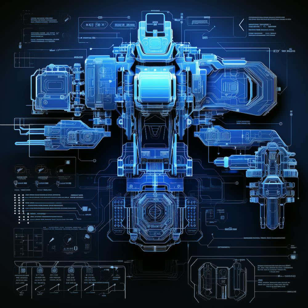 Futuristic Spaceship 10