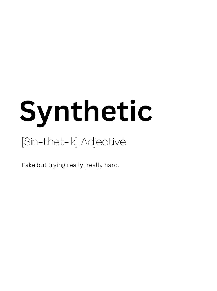 Synthetic Definition Meaning