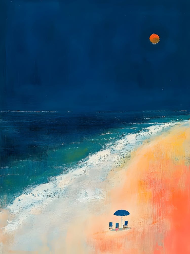 Beach At Night