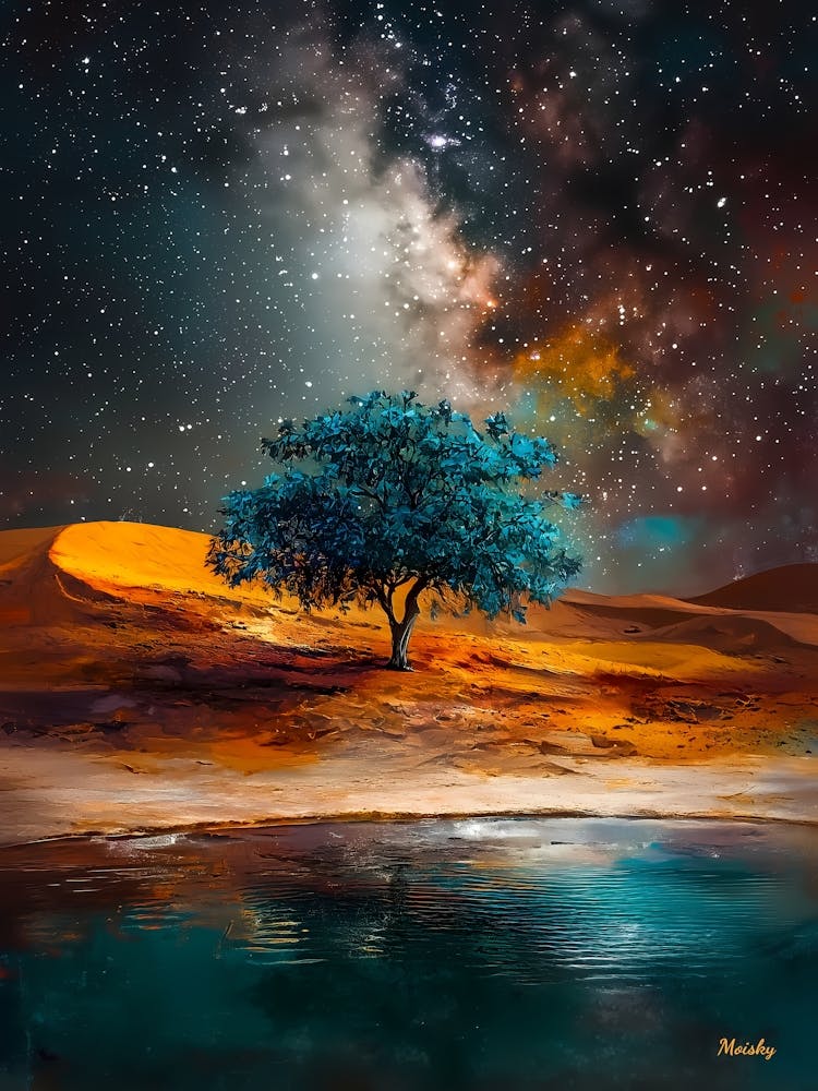 Tree In The Desert