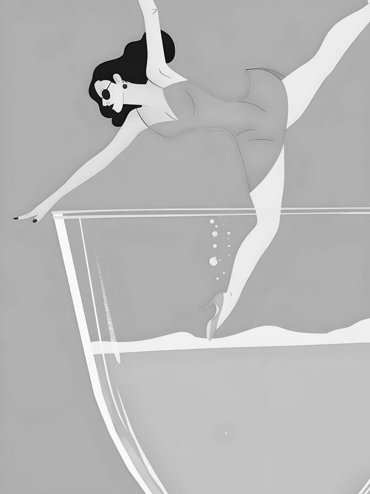 Ballerina In A Glass