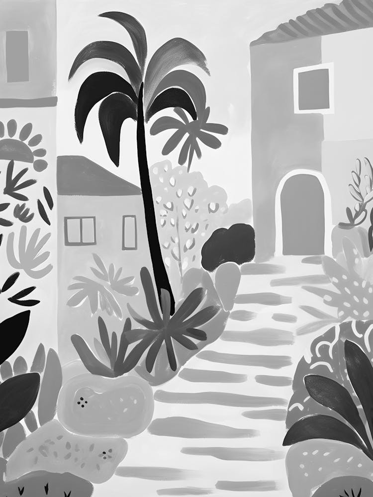 Black And White Painting 44