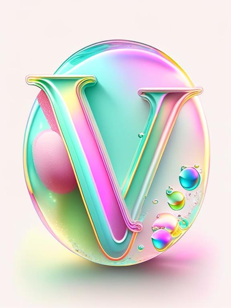 V, Alphabet Storybook Bubble Rainbow Ii