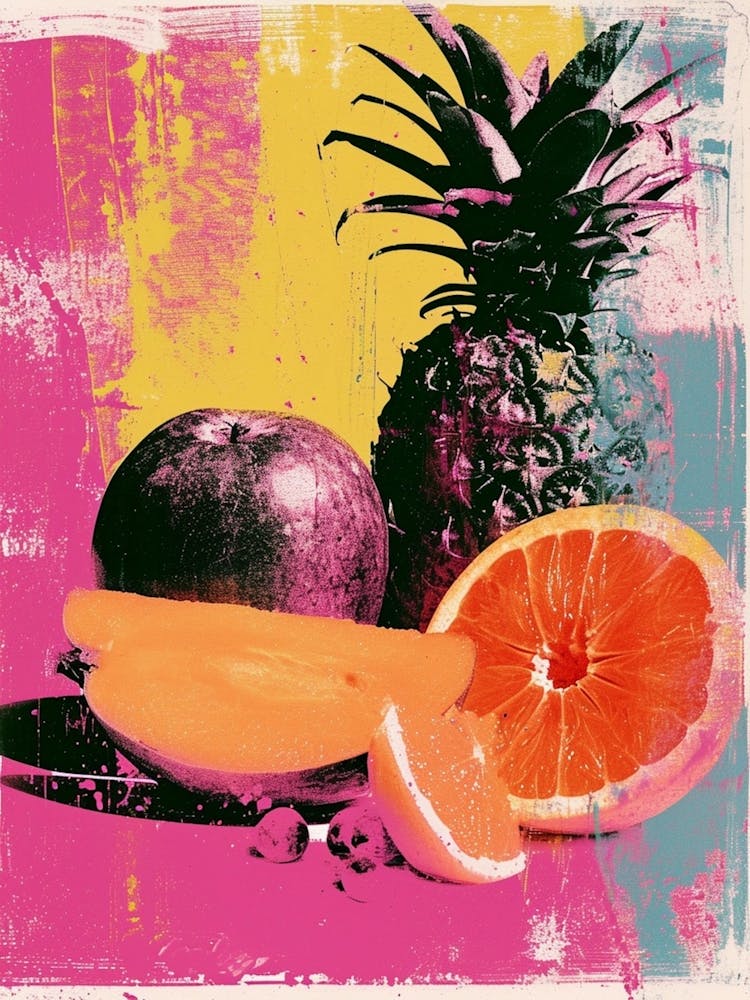 Funky Fruit Polaroid Inspired 3