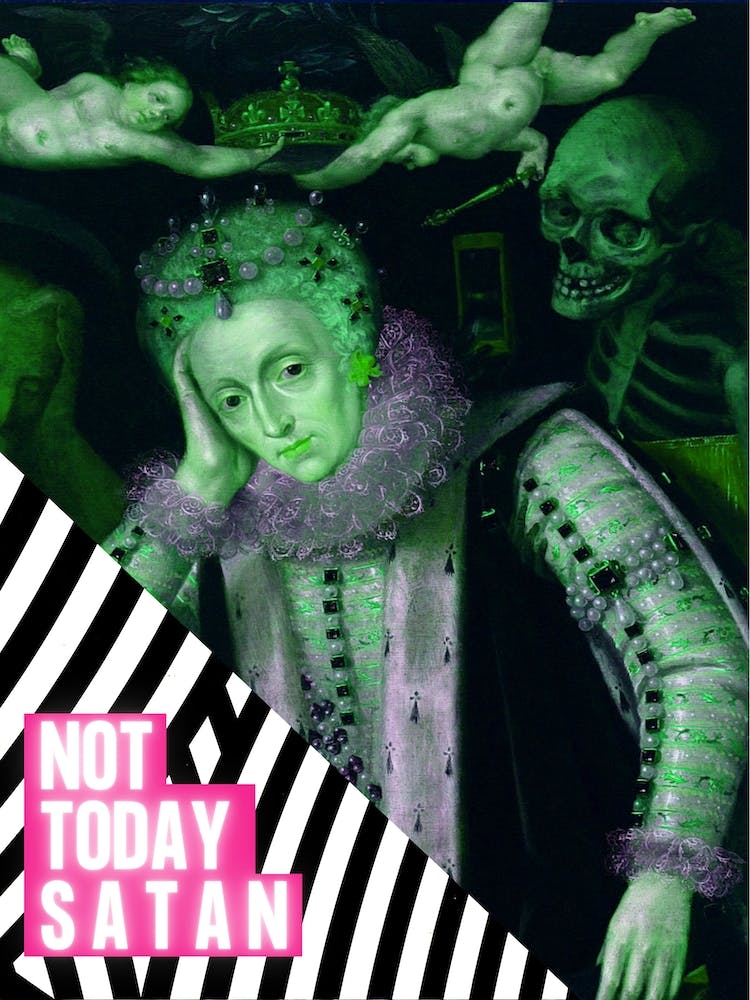 Not Today Satan Ru Paul Quote