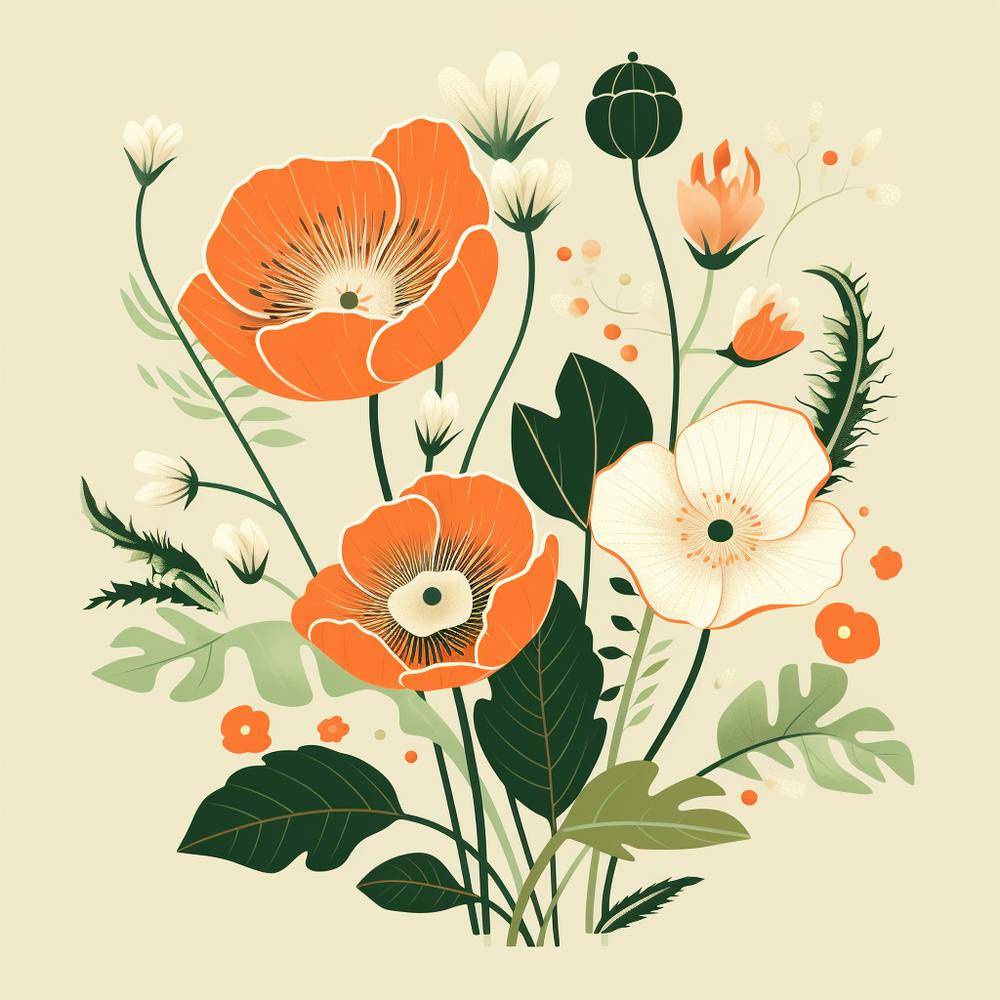 December0266 A Cute Drawing Of Flowers In The Style Of Tasteful C0b6f1ad 19c3 4921 A9f9 B87ba5e93eed
