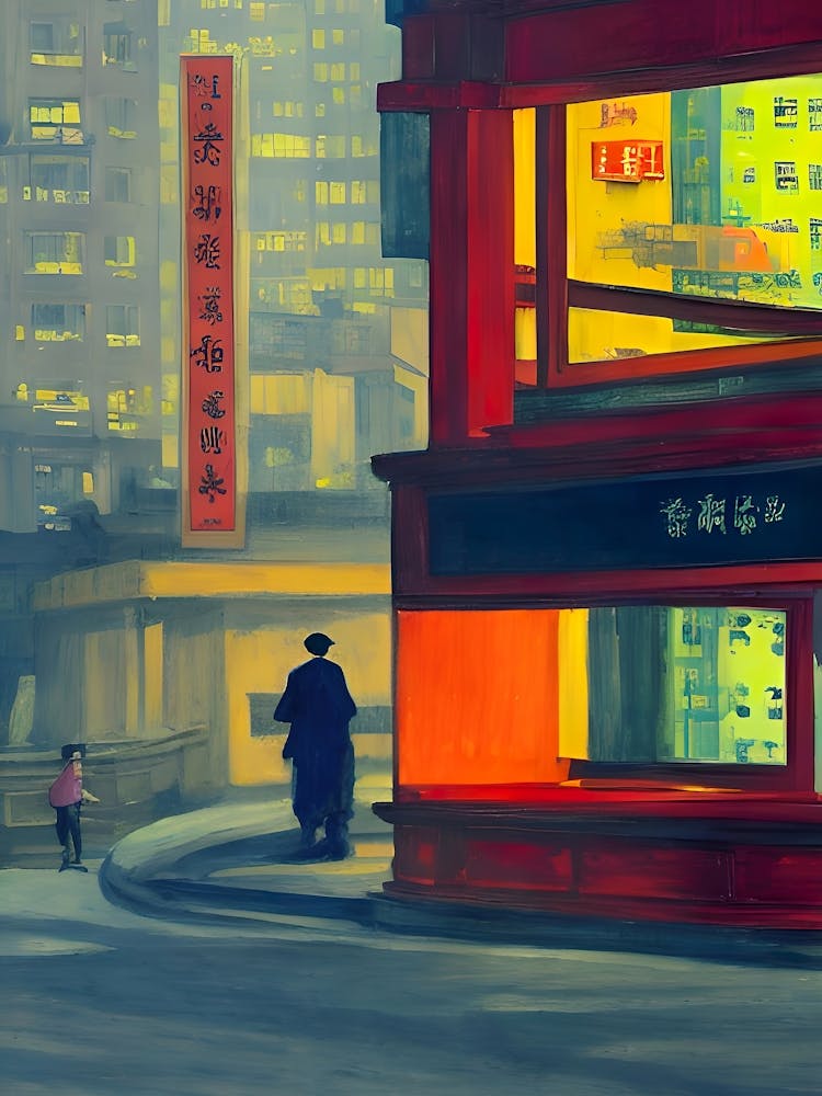 Hong Kong Street Scene