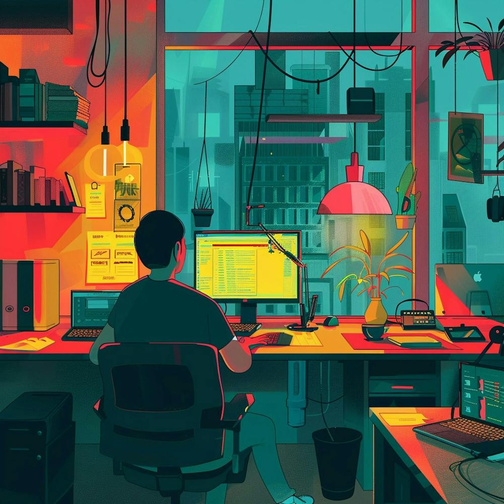 A Startup Incubator Lofi Illustration 1718666667 2