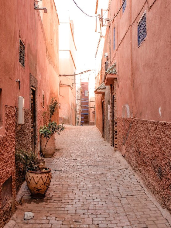 Streets Of Marrakech Morocco