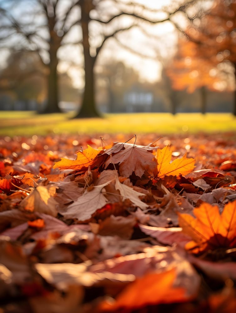 Autumn Leaves On The Ground 1