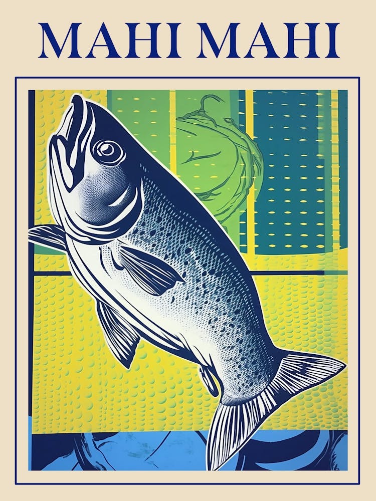 Mahi Mahi 2 Seafood Poster