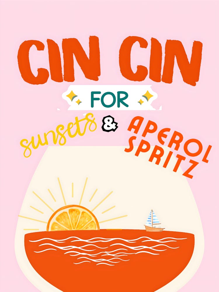 Cin Cin For Sunsets