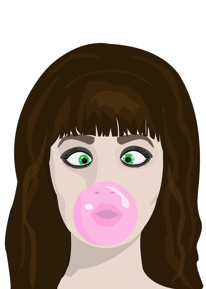 Blow gum