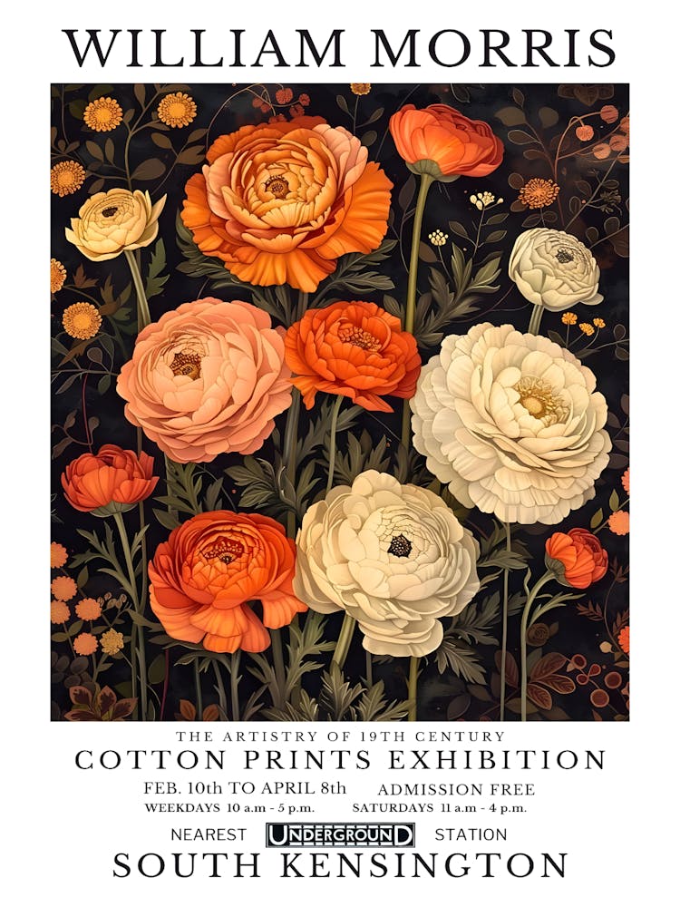 William Morris Exposition d'impressions sur coton 39