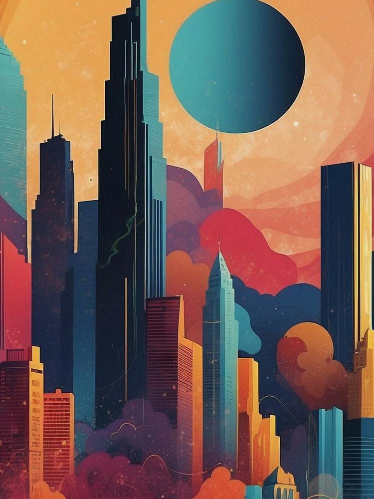 Cityscape Canvas Print