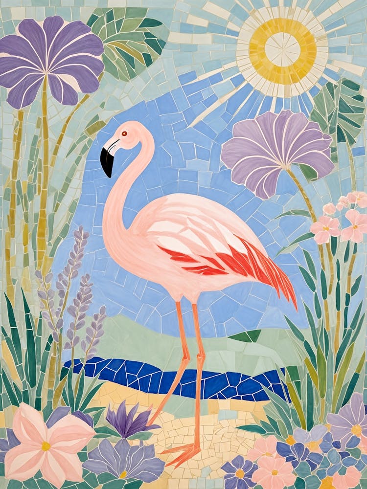 Flamingo Mosaic