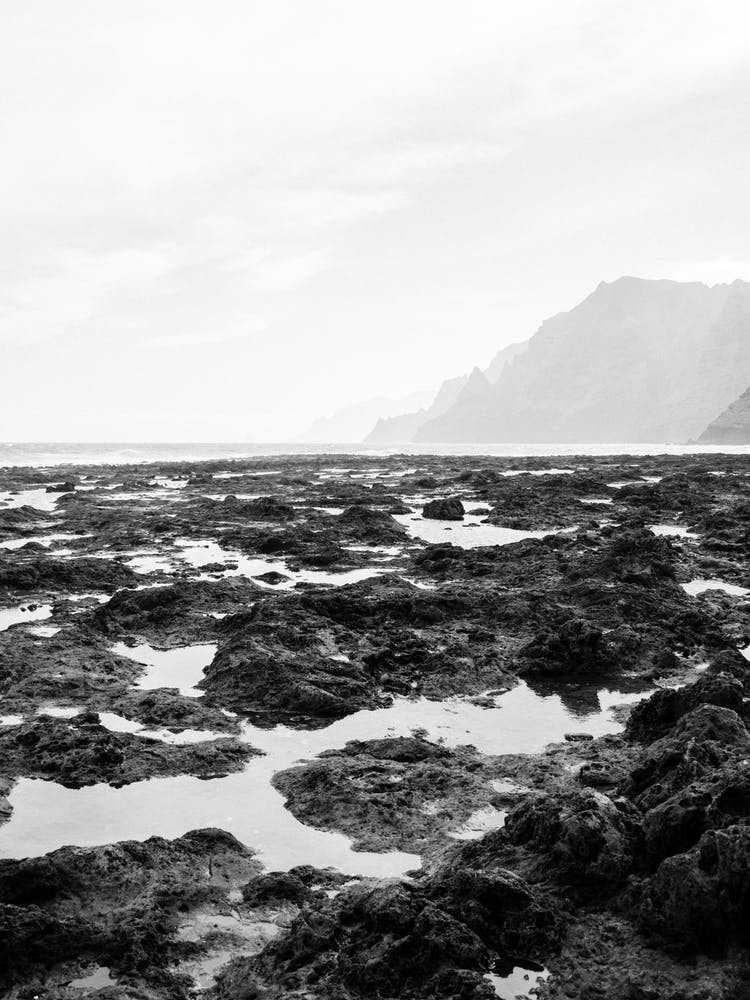 View of the beach in Tenerife, Canary Islands