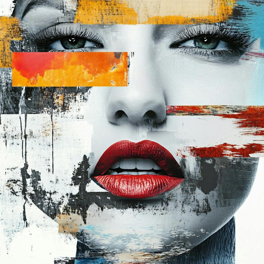 Abstract Portrait Of A Woman 19