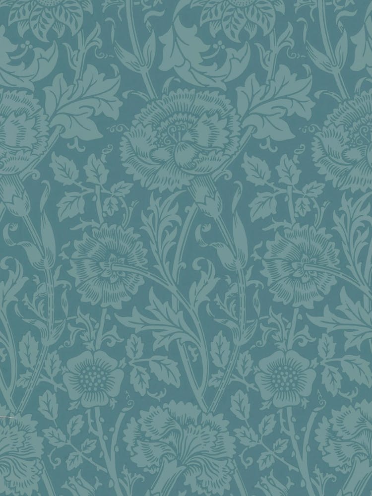 Pink And Rose Blue, William Morris