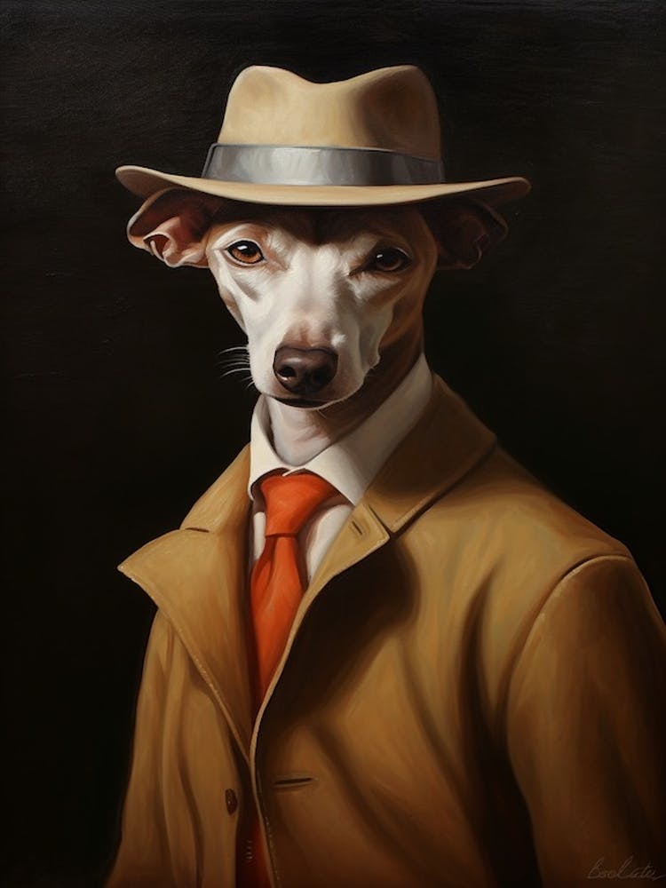 Gangster Dog Italian Greyhound