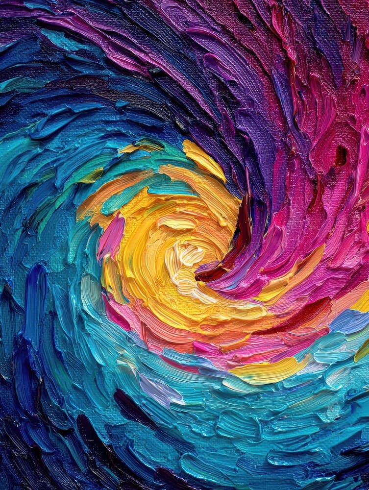 Abstract Of A Colorful Swirl 1