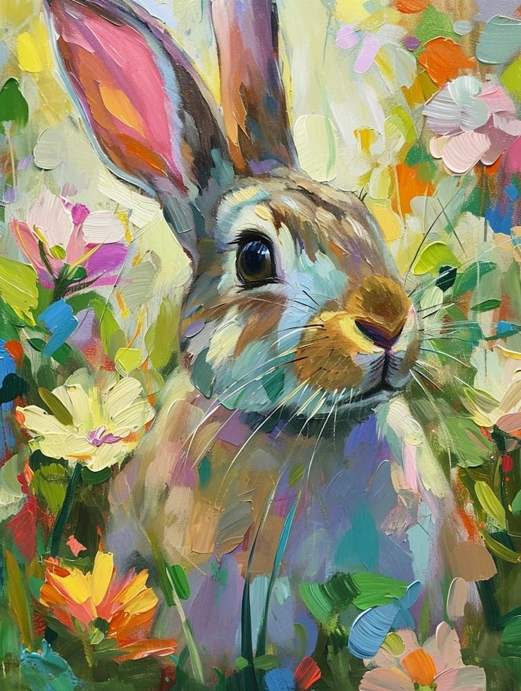 Tans Rabbit Painting 4