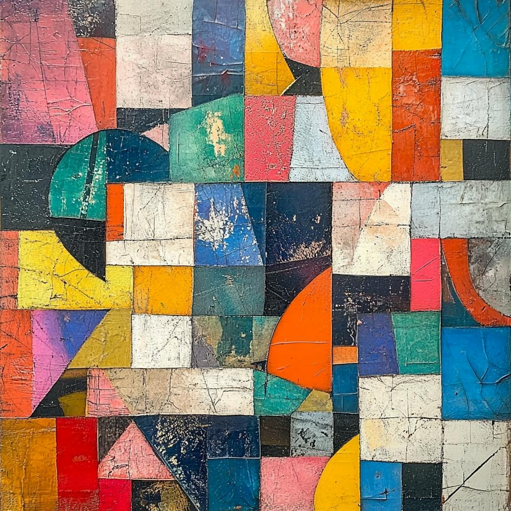 'Shapes' Abstract Colors