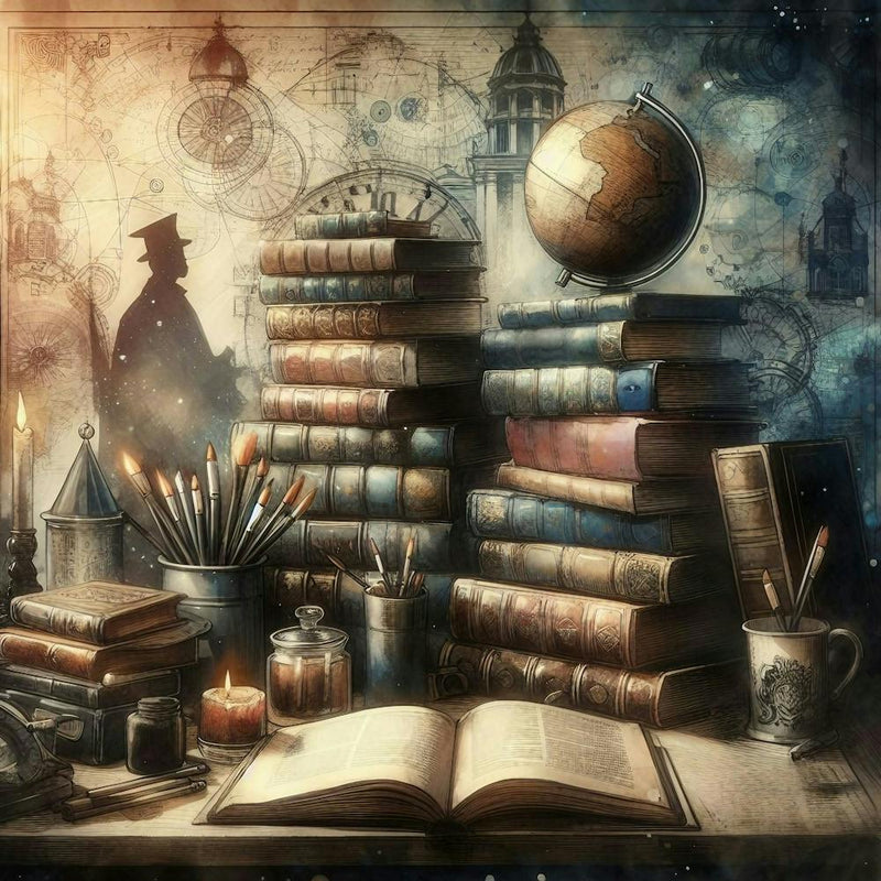 Books On A Table