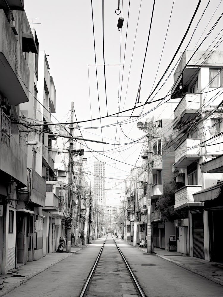 Tel Aviv, Israel, Photography In Black And White 8