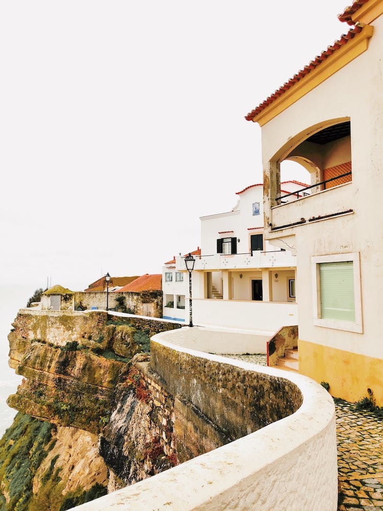 Portugal Cliffside Town