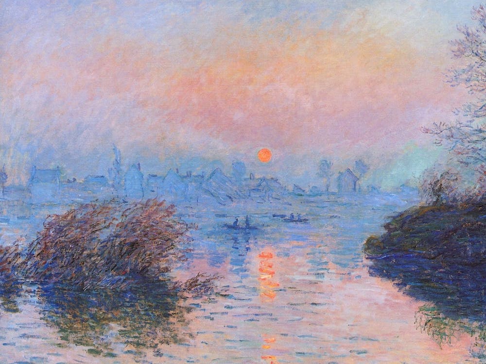 Sunrise Over The Seine