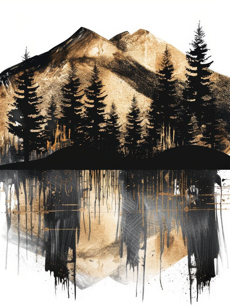 I Love The Mountains Canvas Print