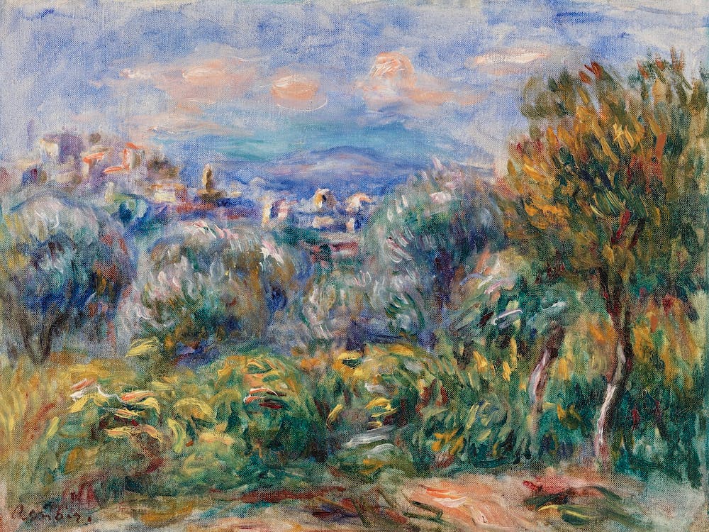 Landscape (1917), Pierre Auguste Renoir